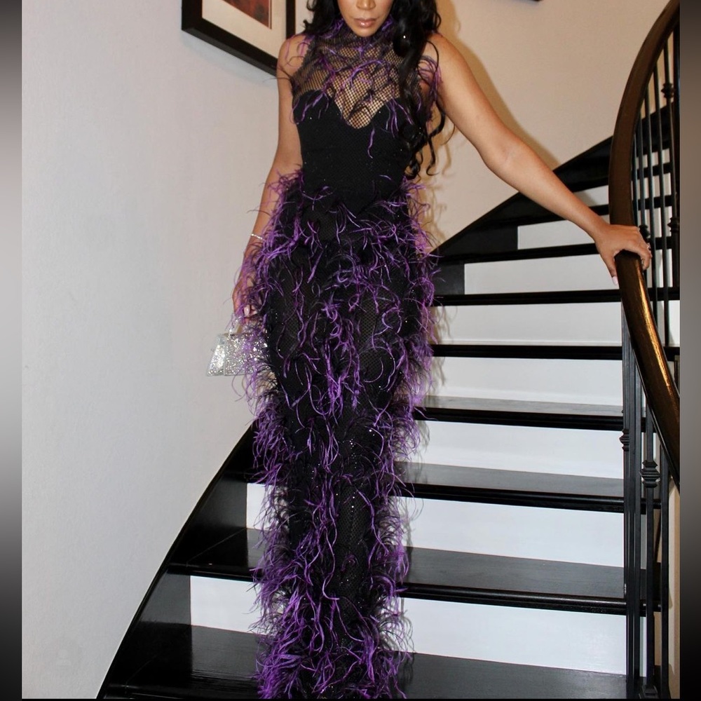 COPY - Hanifa Simone corset gown